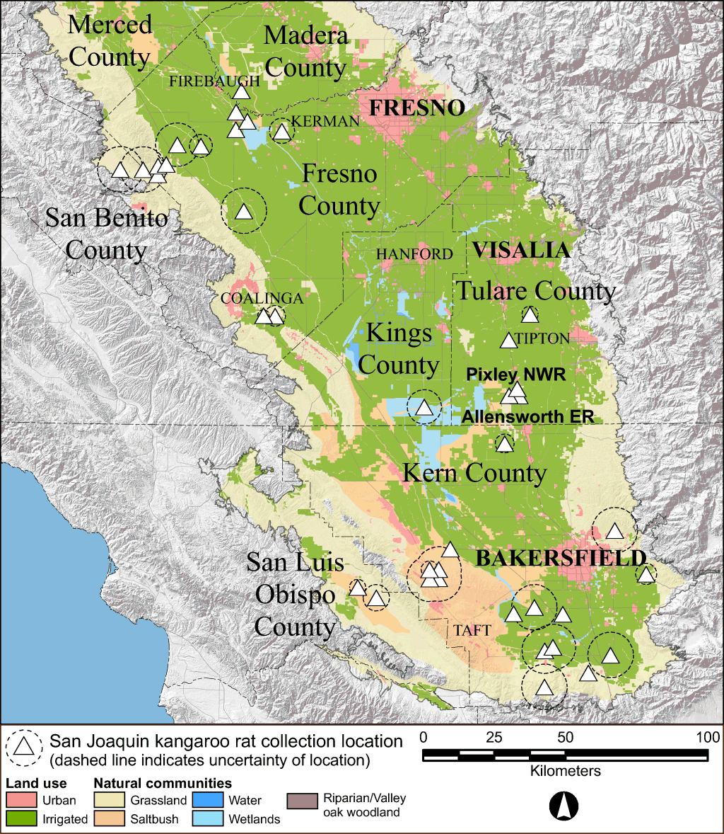 Documenting Ecological Change In Time And Space The San Joaquin Valley 